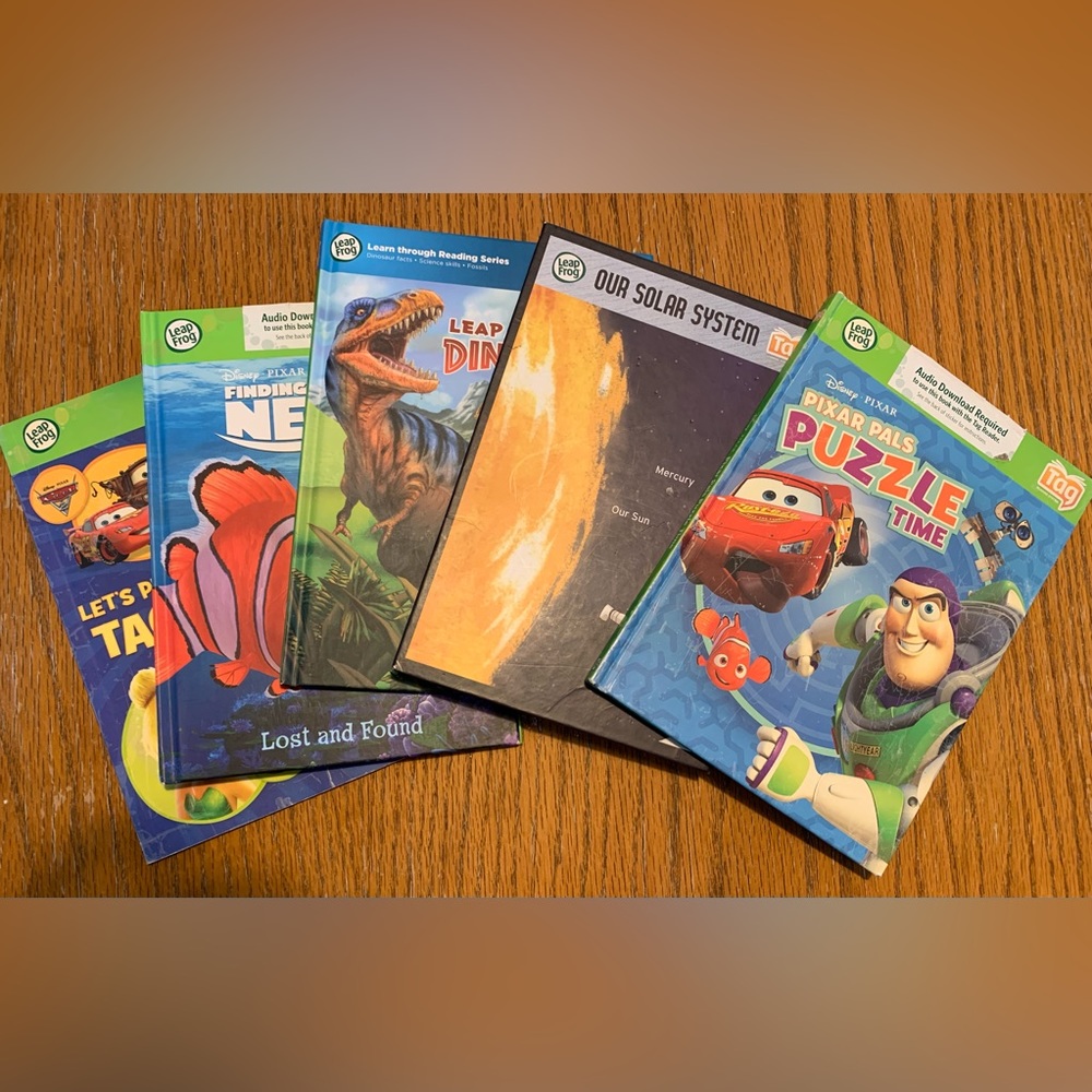 📚 5 Leap Frog Tag Books 📚